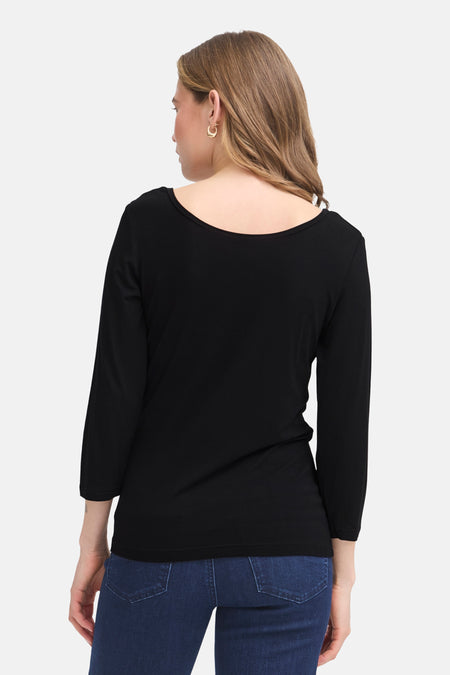 T-shirt à manches longues - noir