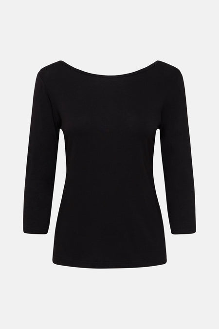 T-shirt à manches longues - noir