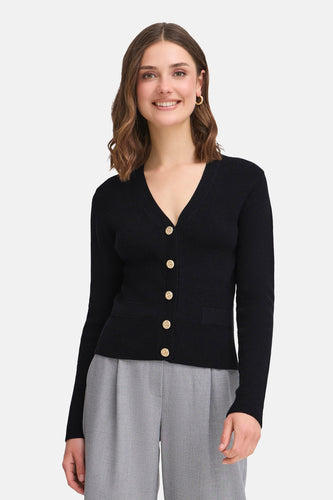 Cardigan noir - Fransa® - Fransa®