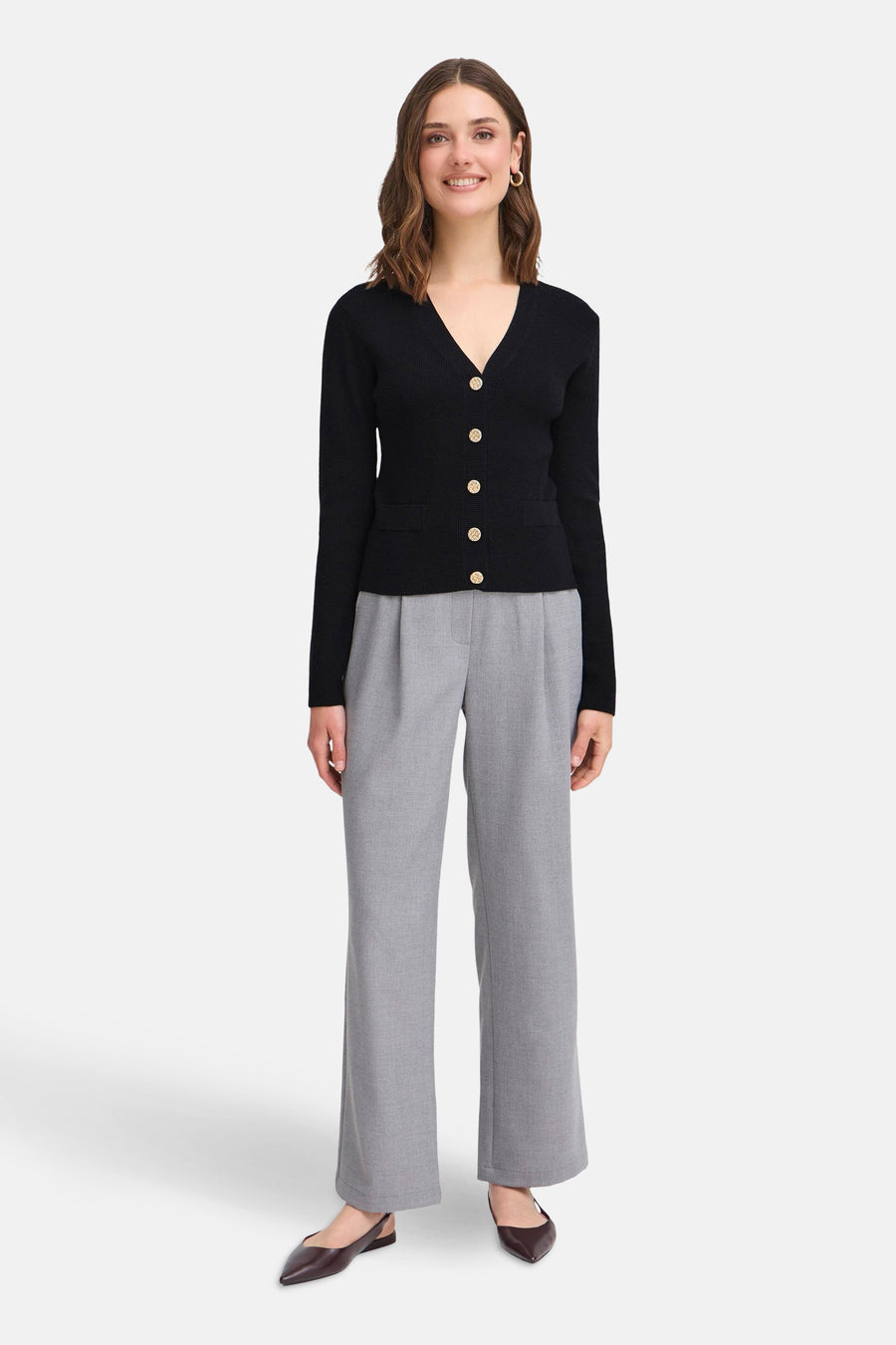 Cardigan noir - Fransa® - Fransa®