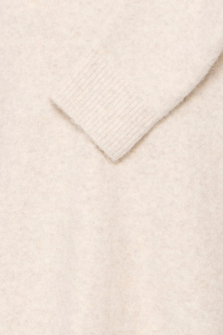 Pull à col en V - écru