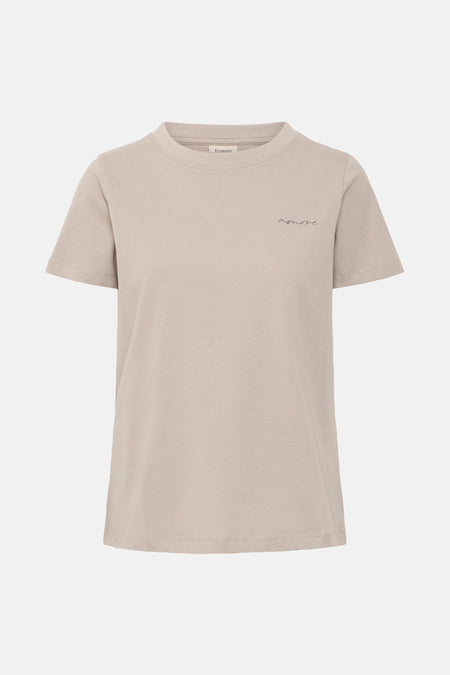 Top uni manche courte brun - Fransa®