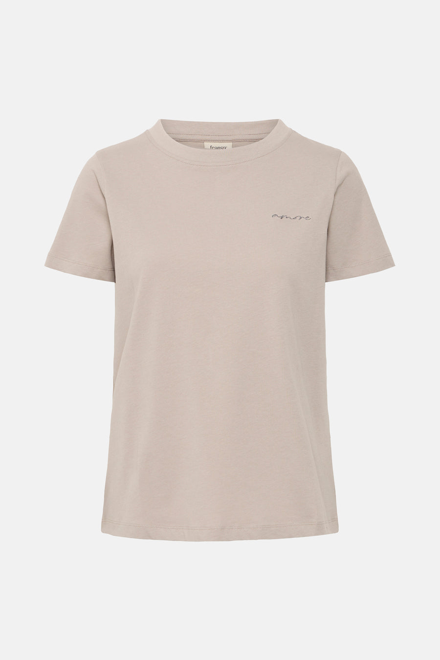 T-shirt à manches courtes - Beige - Fransa®