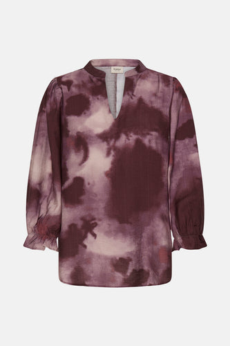 Chemisier (manches longues) rouge - Fransa® - Fransa®