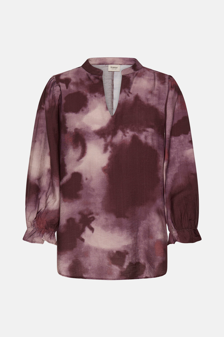 Chemisier (manches longues) rouge - Fransa® - Fransa®