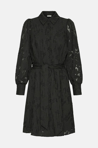 Robe à manches longues - noir - Fransa®