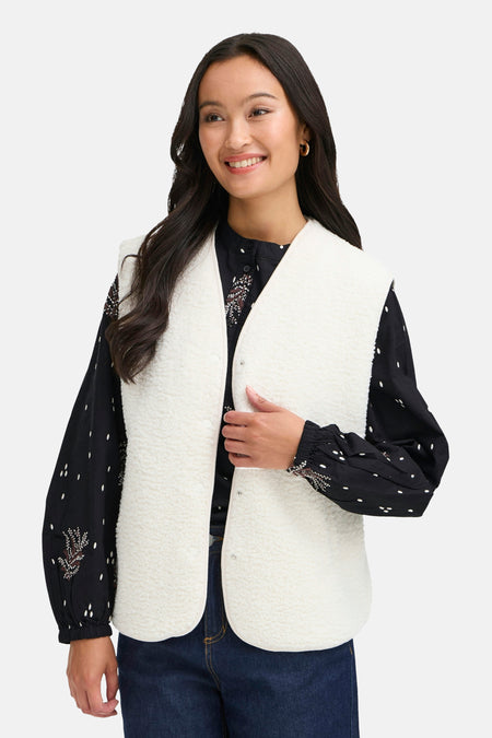 Gilet - écru