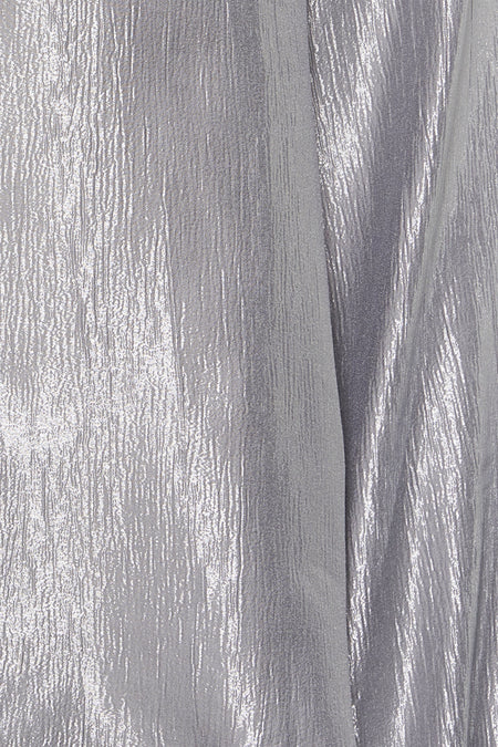 Blouse à manches longues - argenté