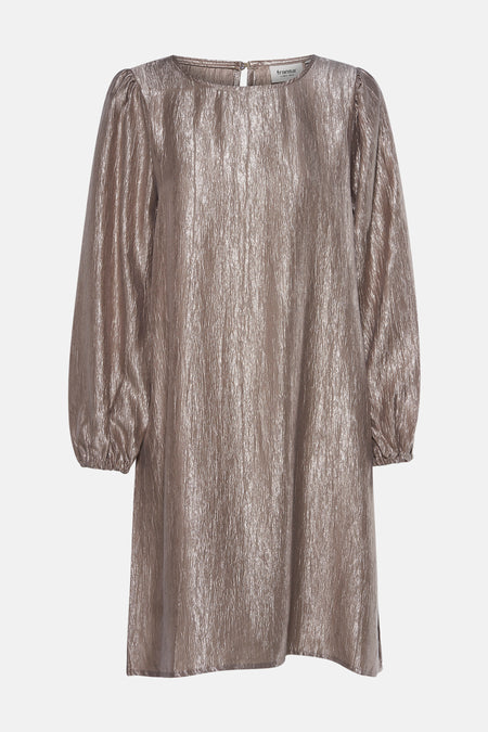 Robe à manches longues - beige