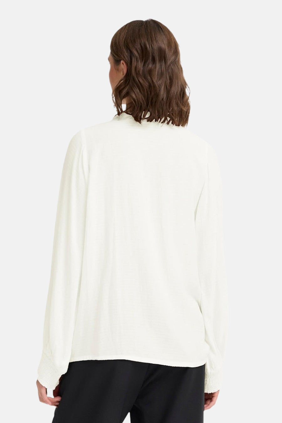 Chemise à manches longues - blanc - Fransa®