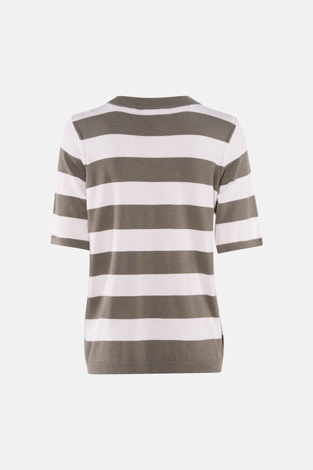 Pull à col rond - Kaki