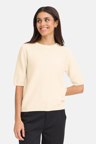Pull col O beige - Fransa® - Fransa® - 7