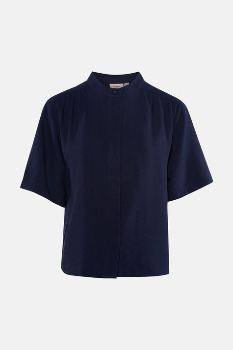 Chemise à manches courtes - bleu