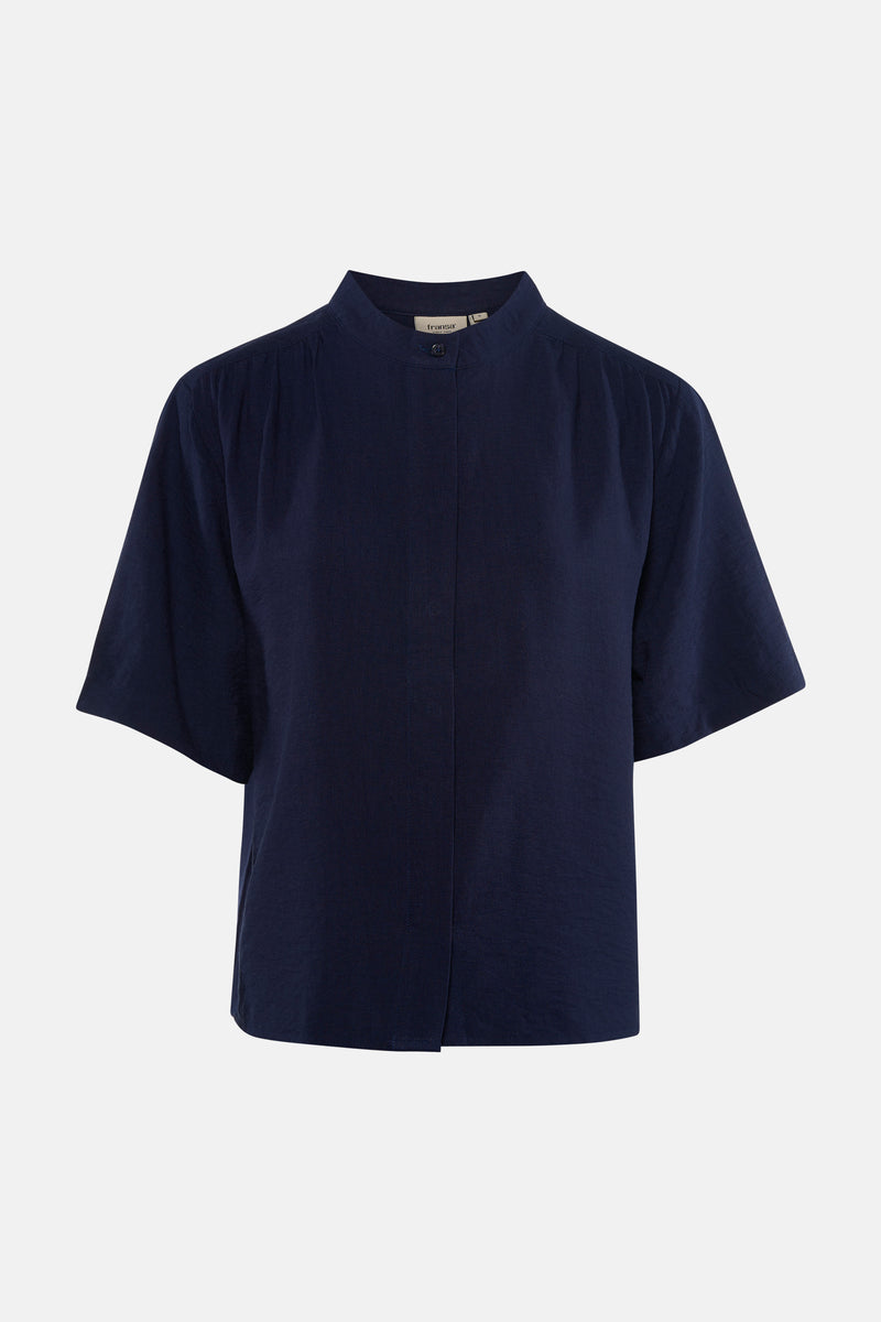 Chemise à manches courtes - bleu
