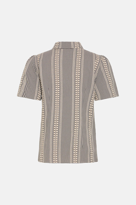 Chemisier (manches courtes) gris - Fransa®