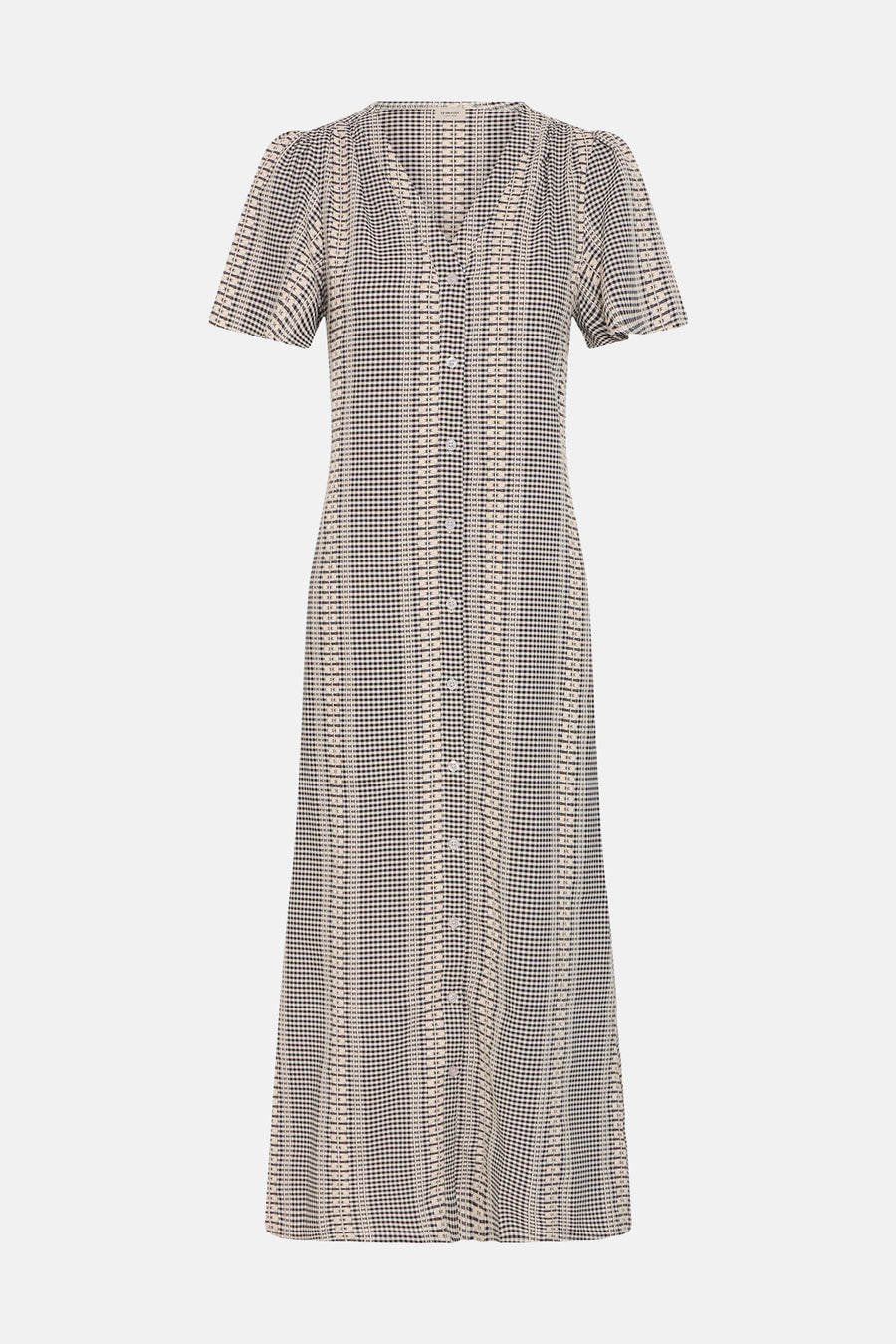 Robes manches courtes gris - Fransa®