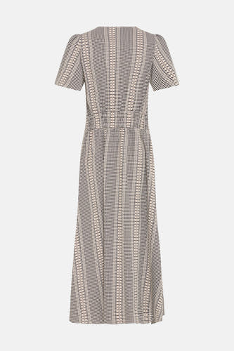 Robes manches courtes gris - Fransa®