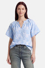 Blouse - bleu