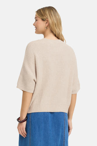 Pull col O - Beige