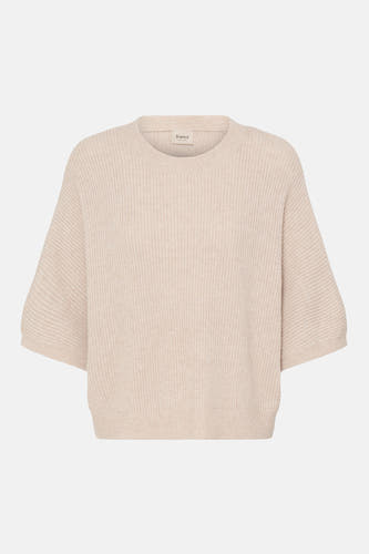 Pull col O - Beige