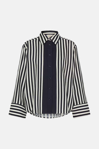 Chemise à manches longues - bleu