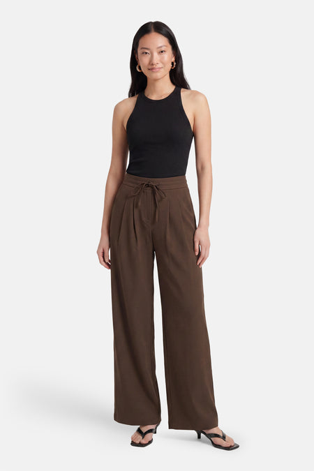Pantalon - brun