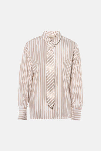 Chemise à manches longues - Blanc