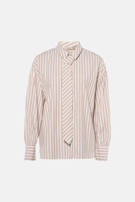 Chemise à manches longues - Blanc
