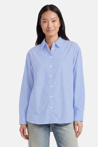 Chemise à manches longues - bleu