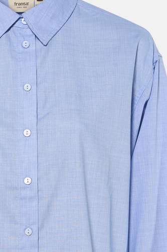Chemise à manches longues - bleu