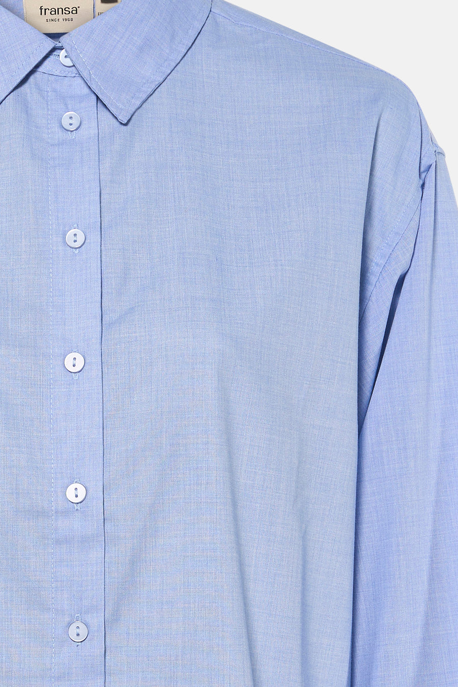 Chemise à manches longues - bleu