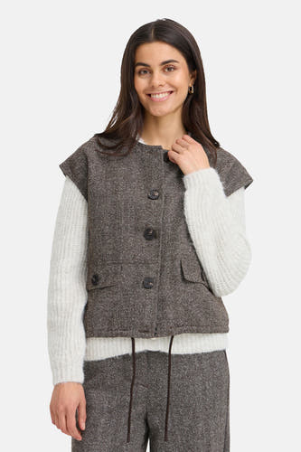 Cardigan brun - Fransa®