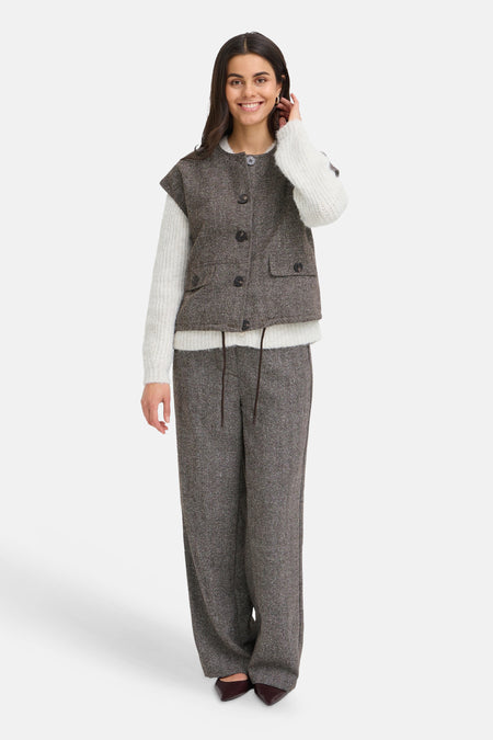 Gilet brun - Fransa®