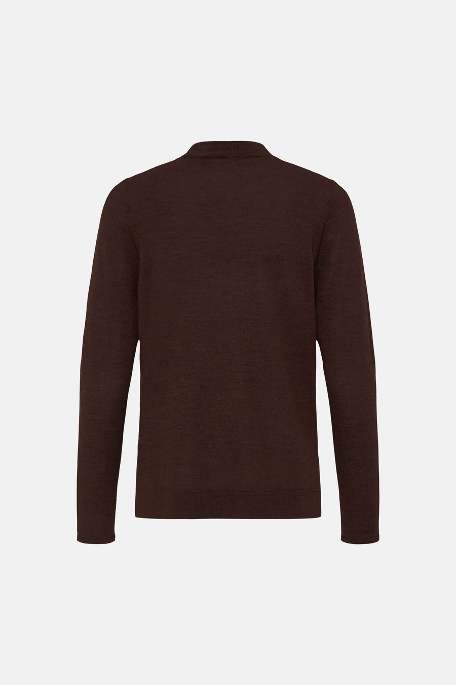 Pull col O brun - Fransa®