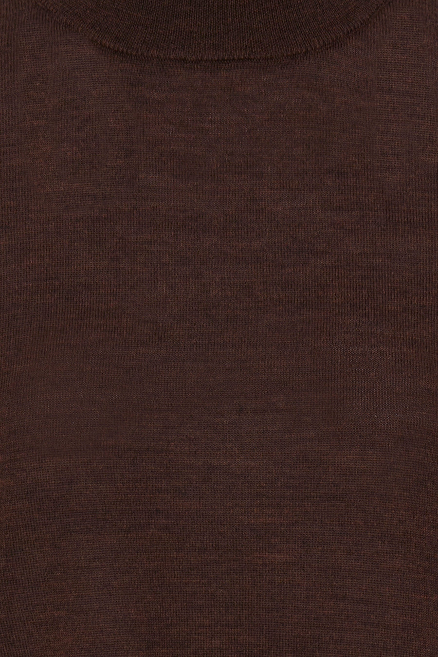 Pull col O brun - Fransa®