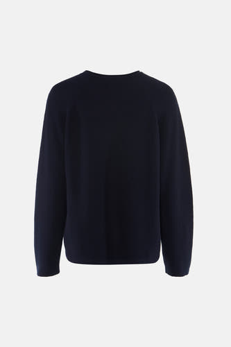 Pull col O - bleu