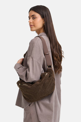 Sac à bandoulière brun - Fransa®