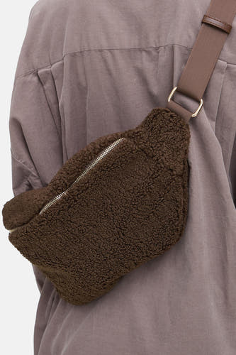 Sac à bandoulière brun - Fransa®