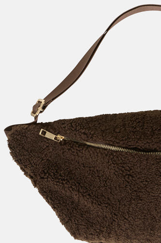 Sac à bandoulière brun - Fransa®