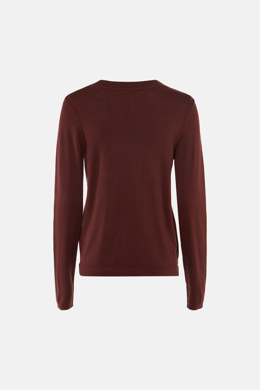 Pull col O - brun
