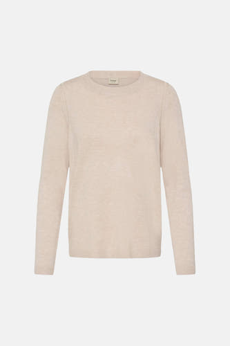 Pull col O - brun