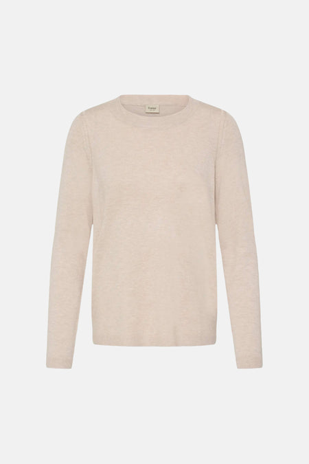 Pull col O - brun