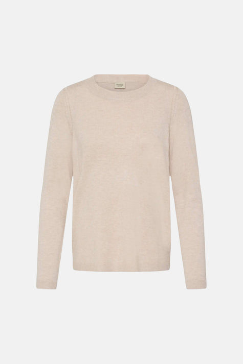 Pull col O - brun