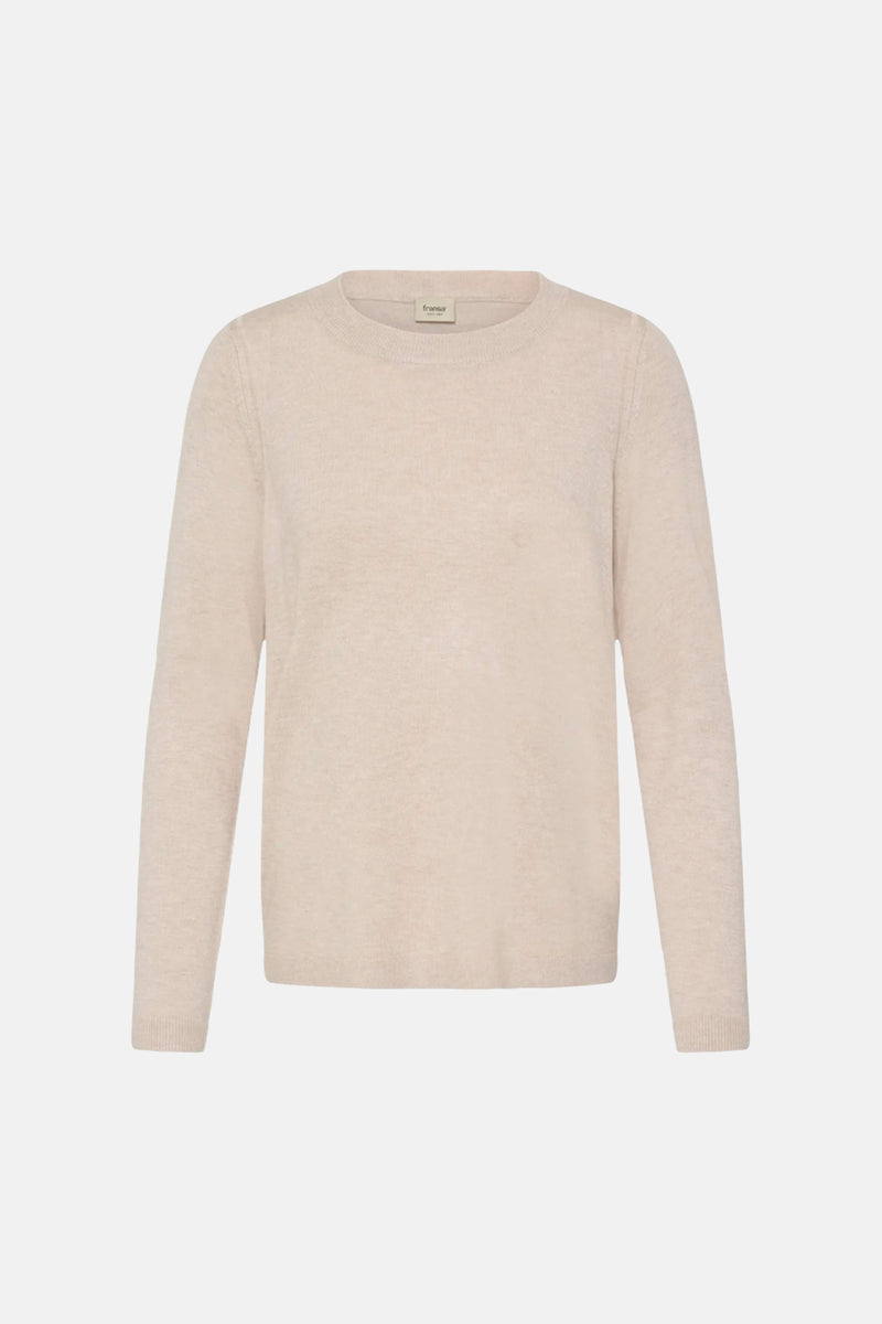 Pull col O - brun