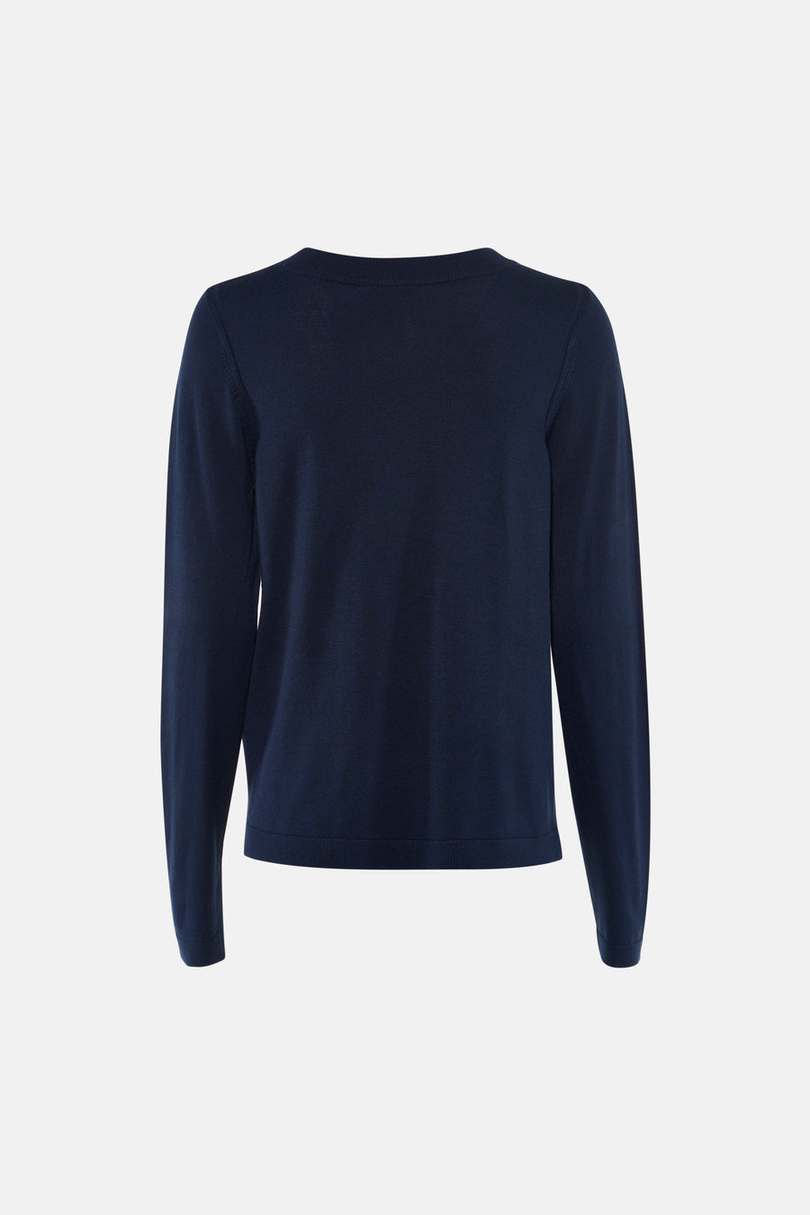 Pull col O - bleu