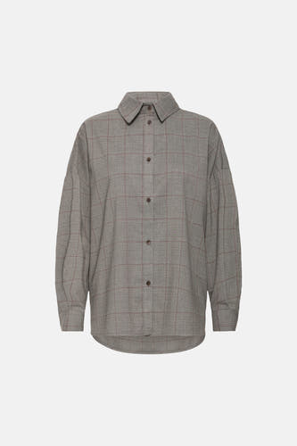 Chemisier (manches longues) gris - Fransa®