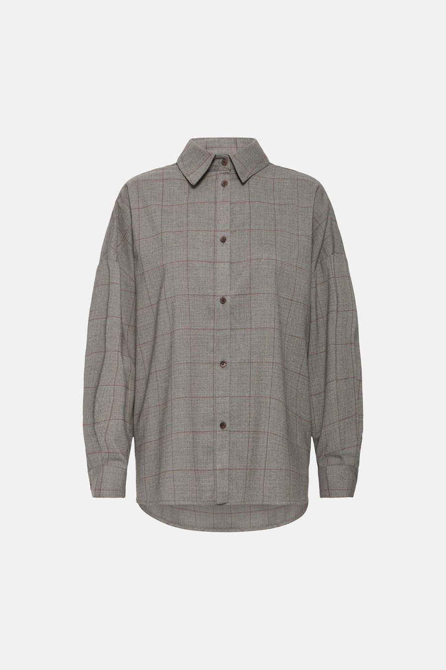 Chemisier (manches longues) gris - Fransa®