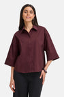 Chemisier (manches longues) mauve - Fransa®
