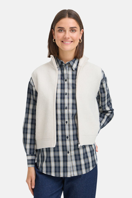 Gilet Écru - Fransa®