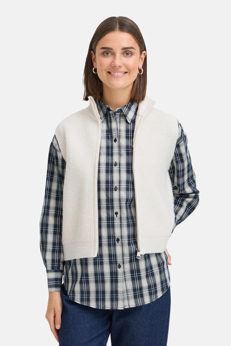 Gilet - écru